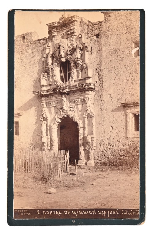San Antonio Church & Mission San Jose Stereo Cards (1 of 8)