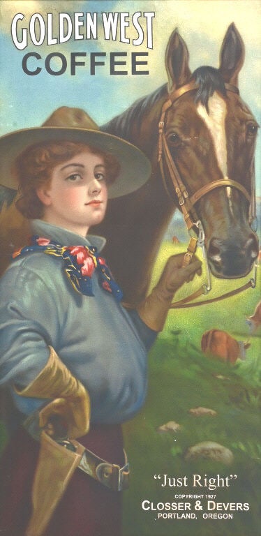 Golden West Coffee Advertising Print (1 of 7)