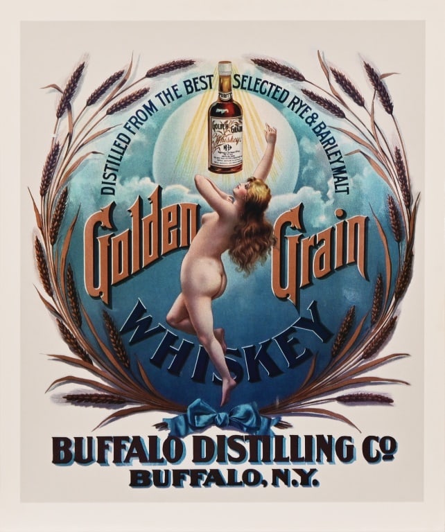 Golden Grain Whiskey Advertisement (1 of 4)