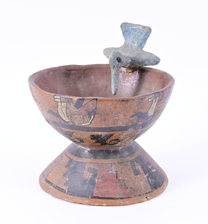 Pre-Columbian Pottery Bird Effigy Vessel (1 of 12)