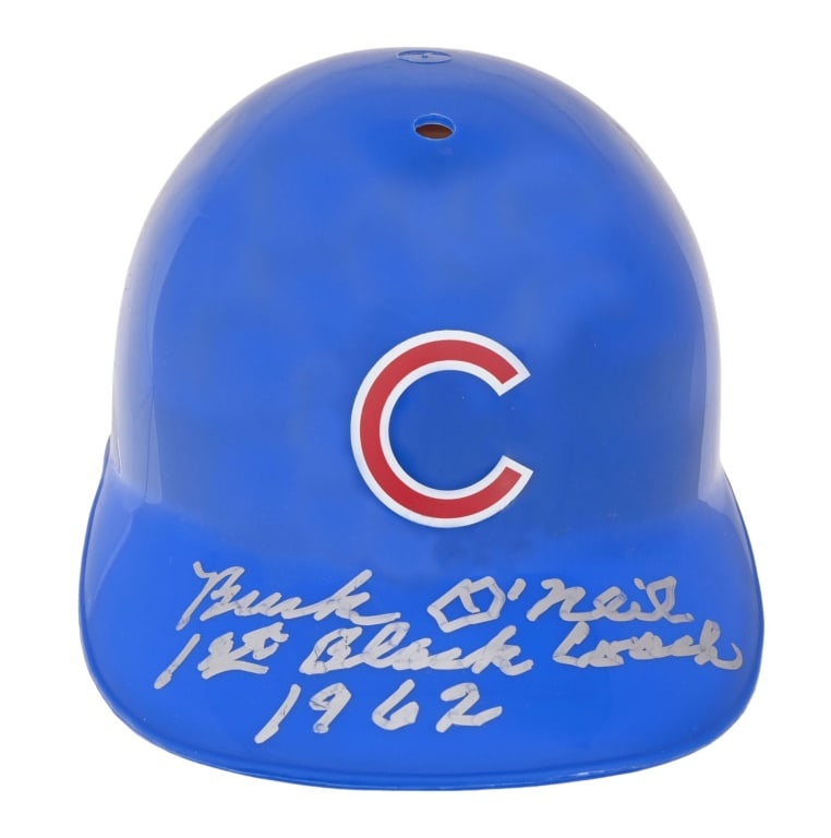 Buck O'Neil Autographed Souvenir Cubs Cap (1 of 4)