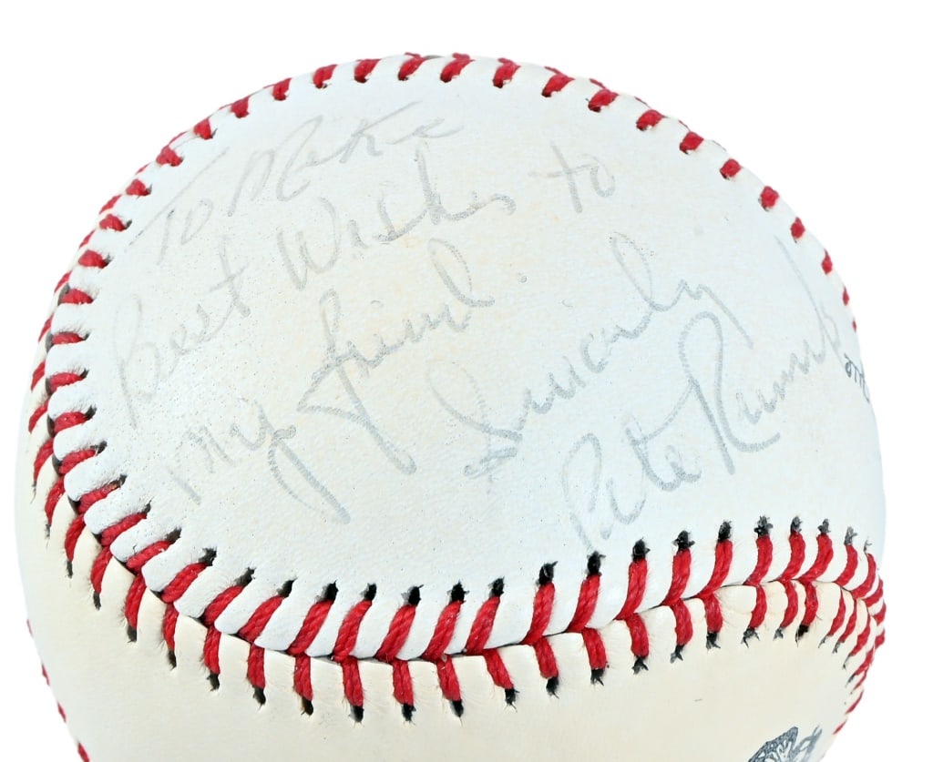 Pete Runnels Autographed Official League Baseball: Comes with JSA Certificate of Authenticity. Signed "To Mike Best Wishes to my friend. Sincerely Pete Runnels". James Edward "Pete" Runnels was an American professional baseball player, coach and manag