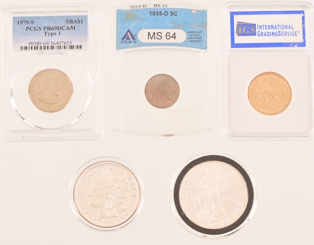 Collection of Uncirculated US Coins (1 of 11)