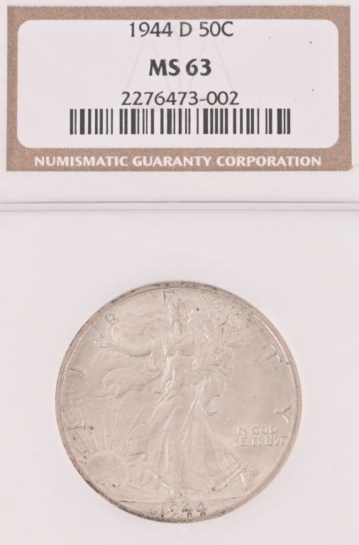 1944-D Walking Liberty Half Dollar NGC MS63 (1 of 2)