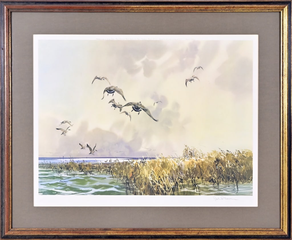 John P. Cowan Signed Print c.1969 (1 of 8)