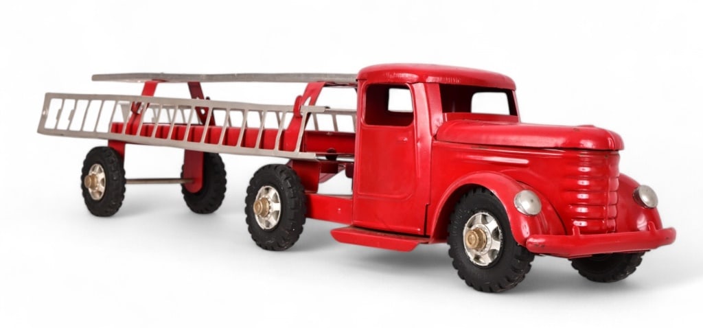 Buddy L Pressed Steel Hook & Ladder Fire Truck (1 of 1)