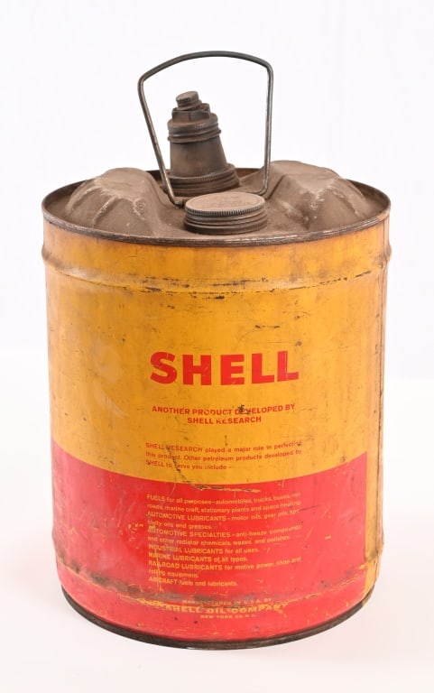 Shell 5 Gallon Oil Can (1 of 3)