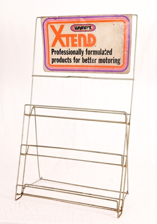 Wynn's Xtend Motor Oil Store Display Rack (1 of 10)