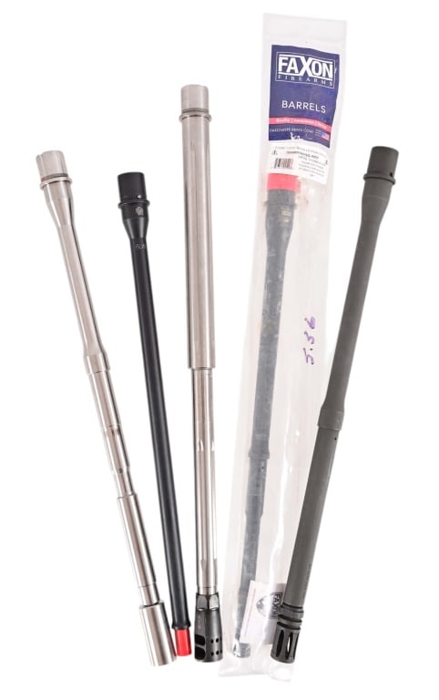 (5) AR-15 Platform Custom Assorted Barrels (1 of 1)