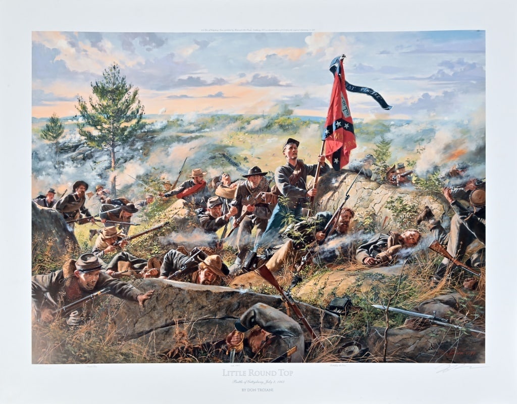 Don Troiani Civil War Print "Little Round Top" (1 of 4)