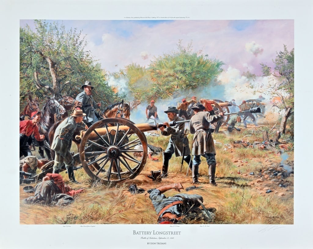 Don Troiani Civil War Print "Battery Longstreet" (1 of 4)