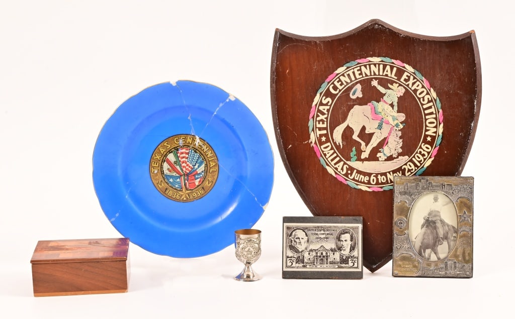 Collection of Texas 1936 Centennial Souvenirs (1 of 10)