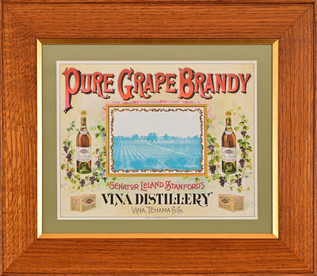 Pure Grape Brandy Vina Distillery Lithograph (1 of 3)