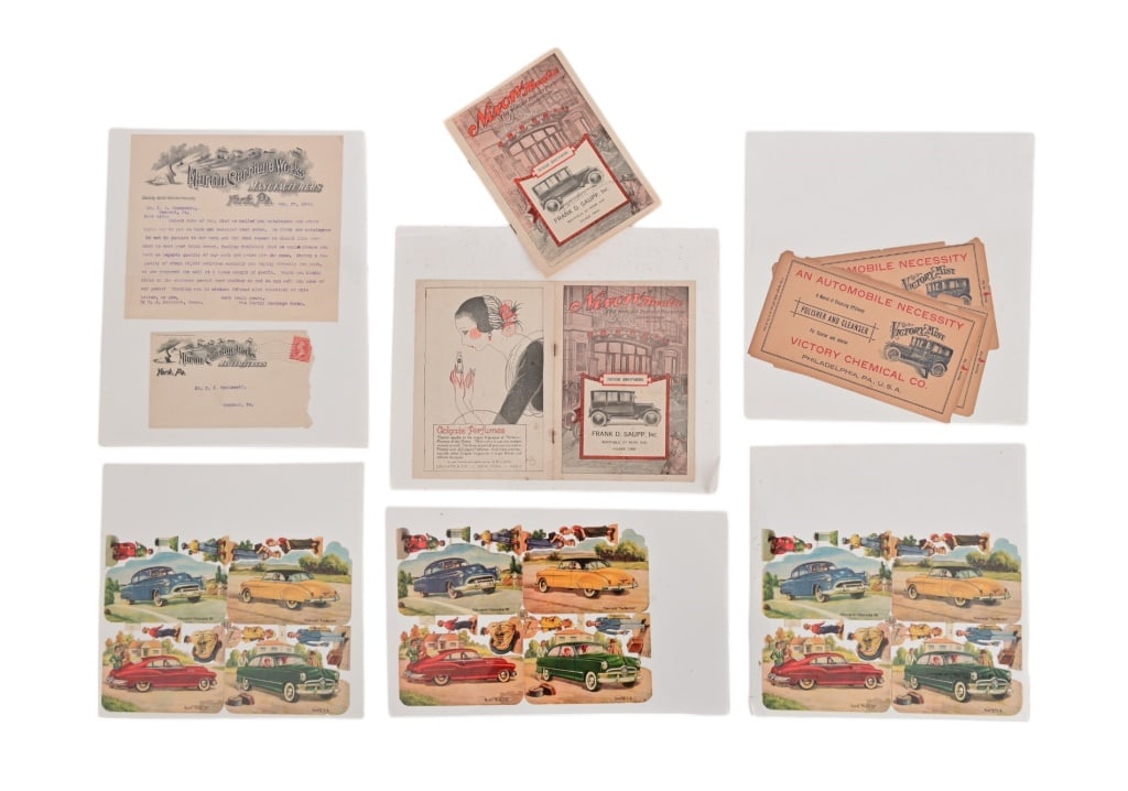 Vintage Automobile Advertising Ephemera (1 of 4)