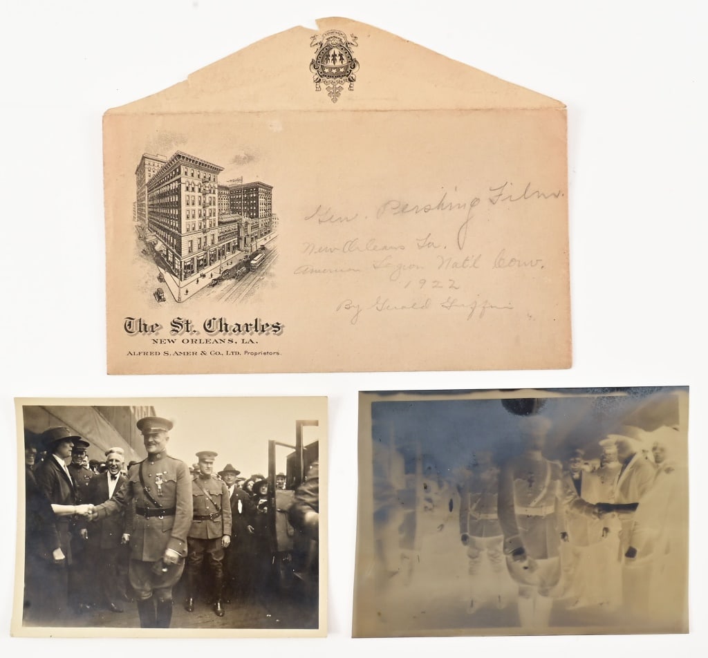 General Pershing New Orleans Photo & Negative (1 of 3)