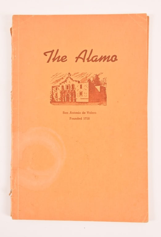 Texas Centennial 1936 "The Alamo" Frederick Chabot (1 of 6)