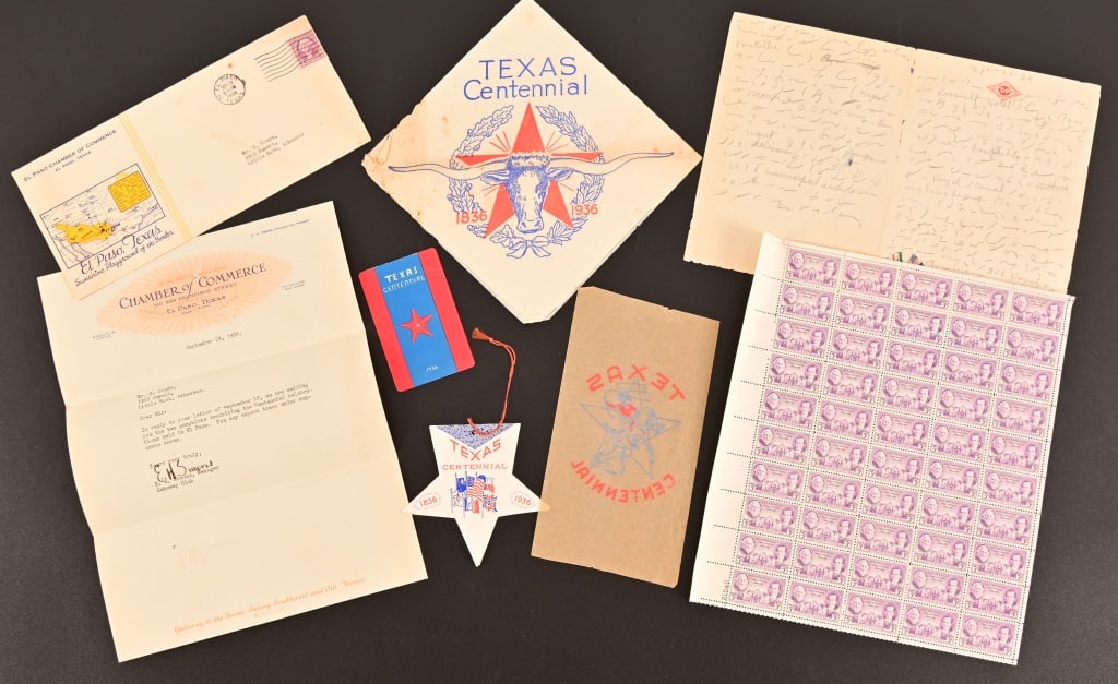 Texas Centennial 1936 Souvenir Memorabilia (1 of 15)