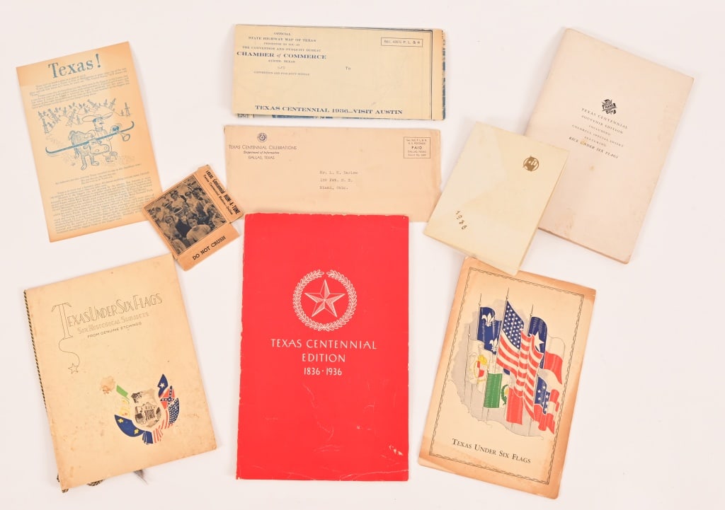 Texas Centennial 1936 Souvenir Publications (1 of 20)