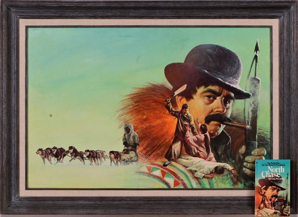 "Chase North" Guy Deel Framed Painting (1 of 7)
