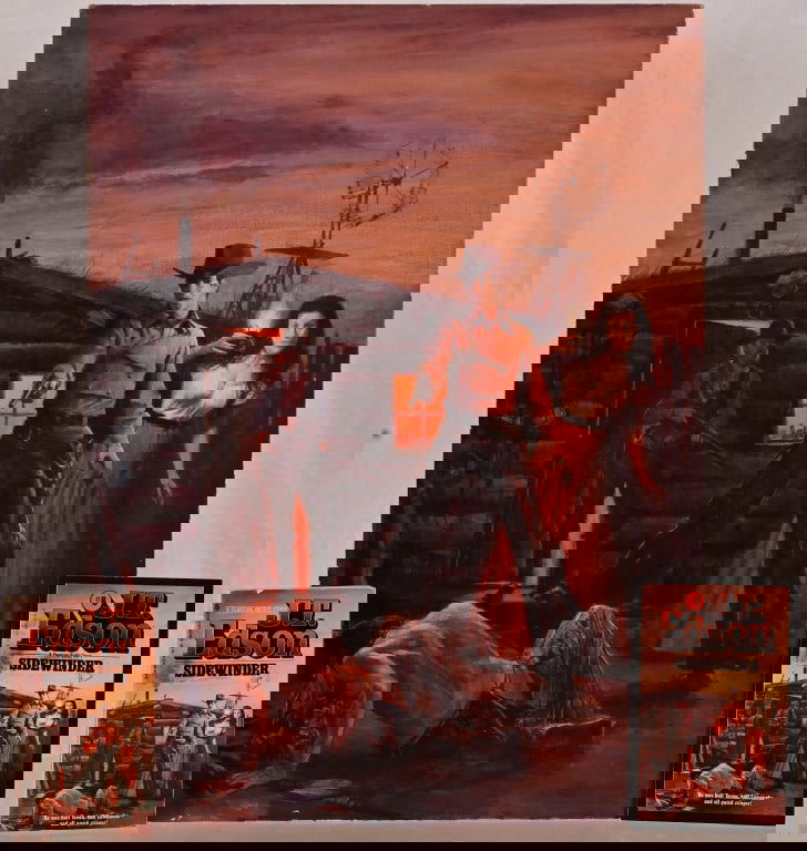 "Sidewinder" Guy Deel Original Painting (1 of 7)