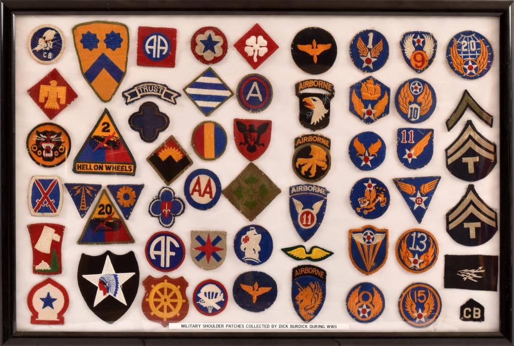 Collection of WWII Military Patches (1 of 4)
