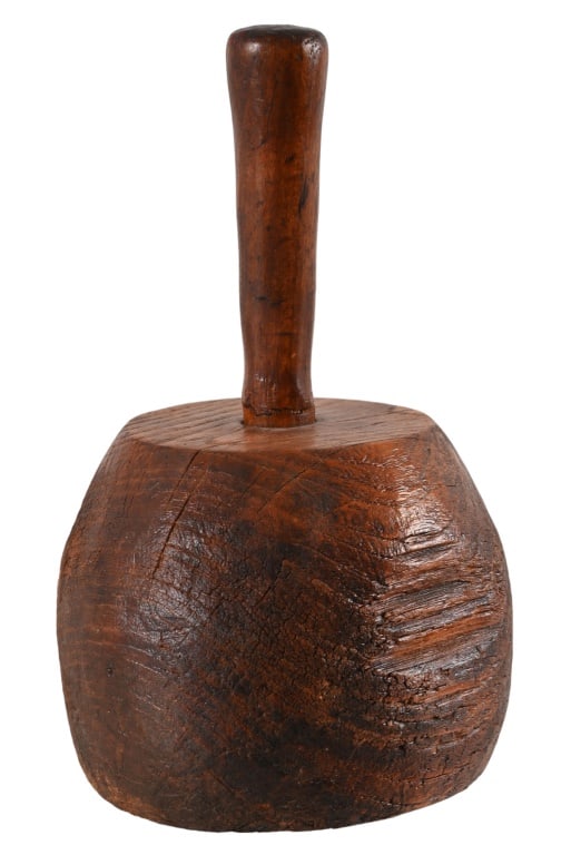 Antique Wooden Mallet For Leather Work (1 of 3)