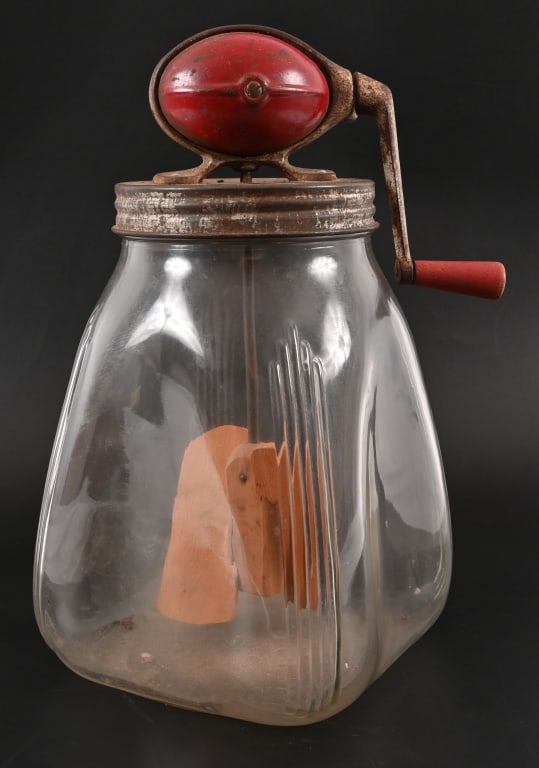 Antique 8 Quart Butter Churn (1 of 5)