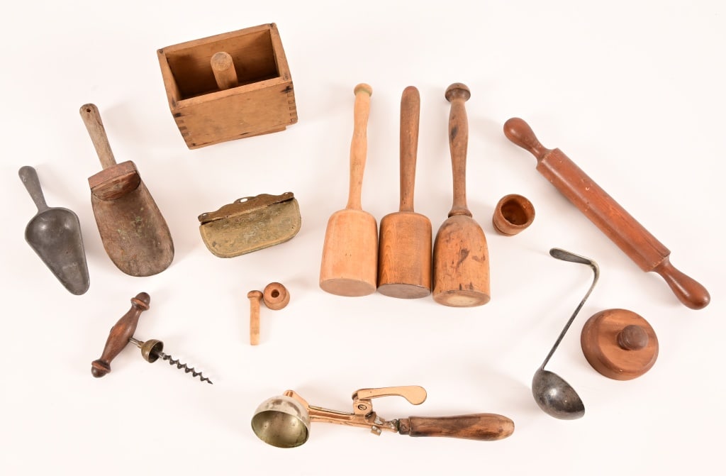 Collection of Antique Kitchen Utensils (1 of 9)