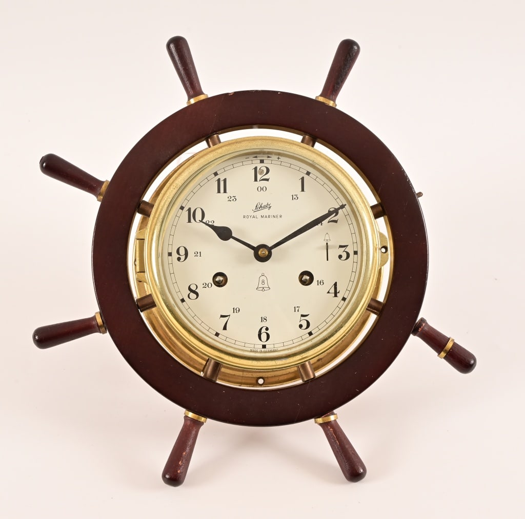 Schatz Royal Mariner Nautical Ship's Clock (1 of 6)