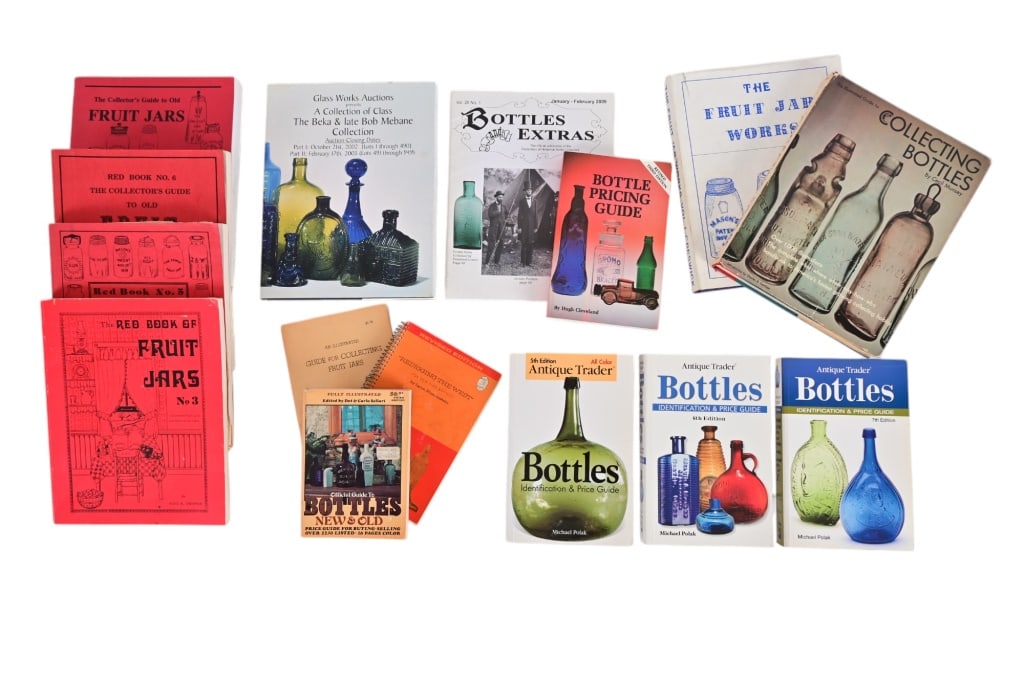 Collection of Bottle and Fruit Jar Reference Books (1 of 4)