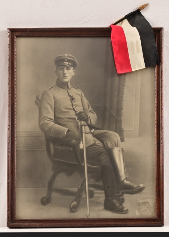 German WWI Soldier Framed Photo (1 of 1)