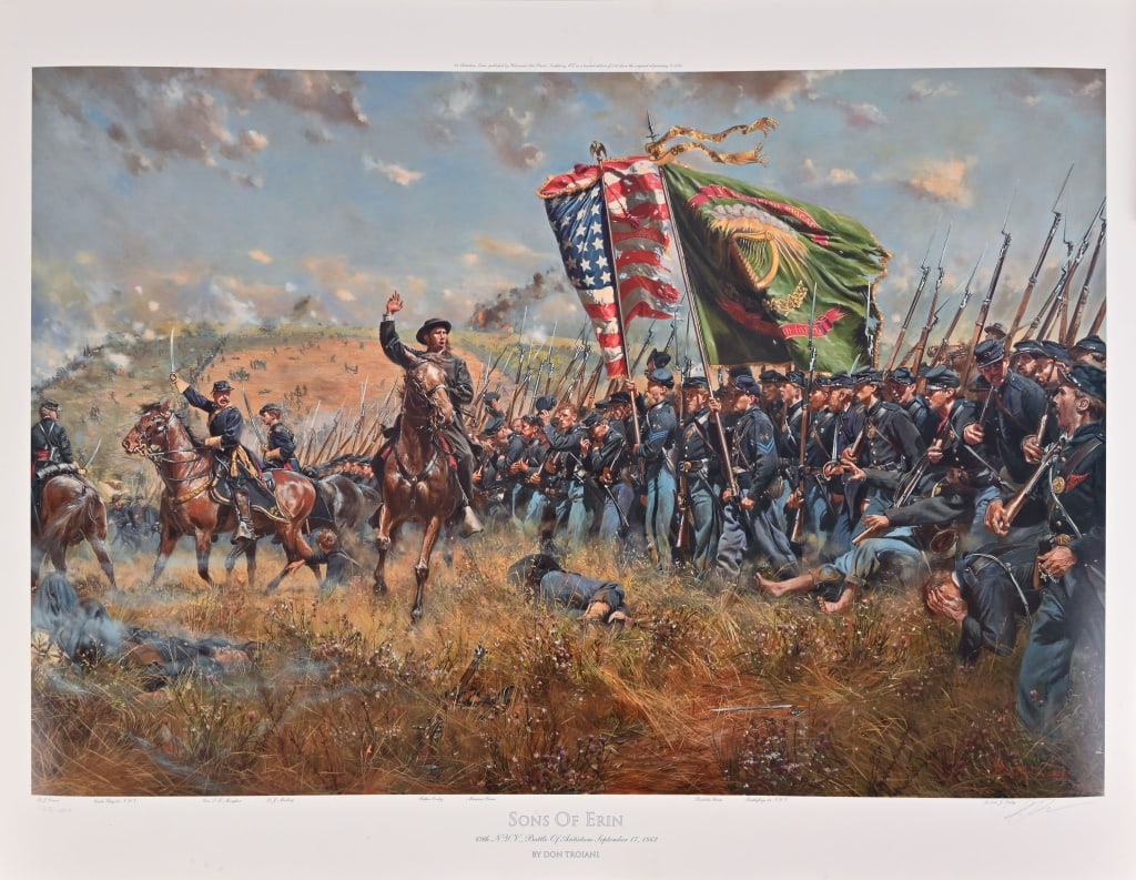 Don Troiani Civil War Print "Sons Of Erin" (1 of 4)