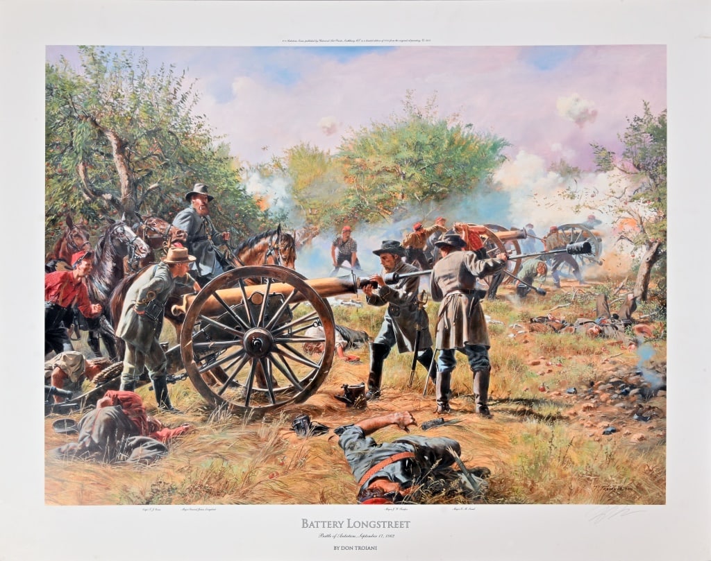 Don Troiani Civil War Print "Battery Longstreet" (1 of 5)