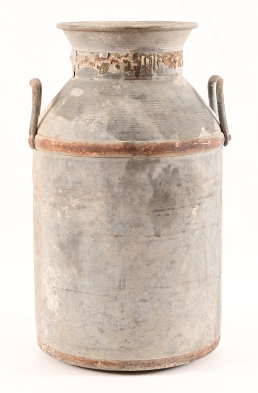 Galvanized 10 Gallon Milk Container (1 of 11)