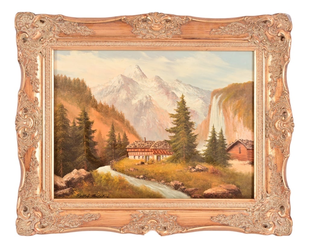 Original Landscape Oil Painting by Petho Antalne (1 of 4)