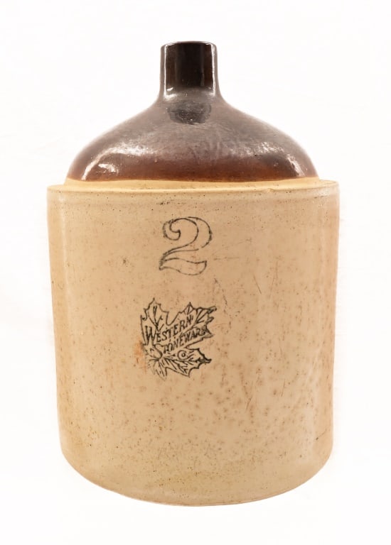 Western Stoneware 2 Gallon Jug (1 of 3)