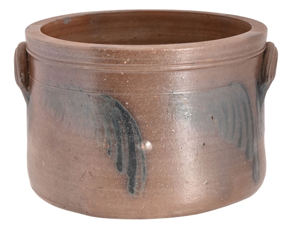 Stoneware Crock: 11 1/4' X 7 1/2"