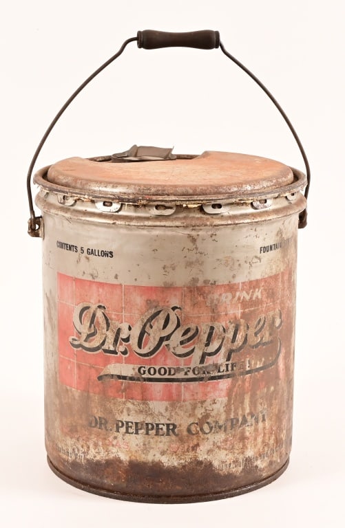 Dr Pepper Empty 5 Gallon Syrup Can (1 of 7)