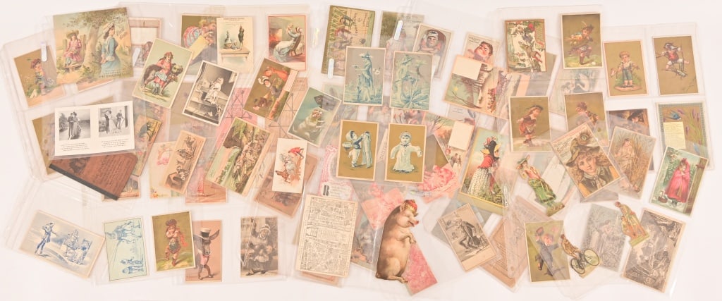 Collection of Antique Trade Cards & Advertisements: Over 100!