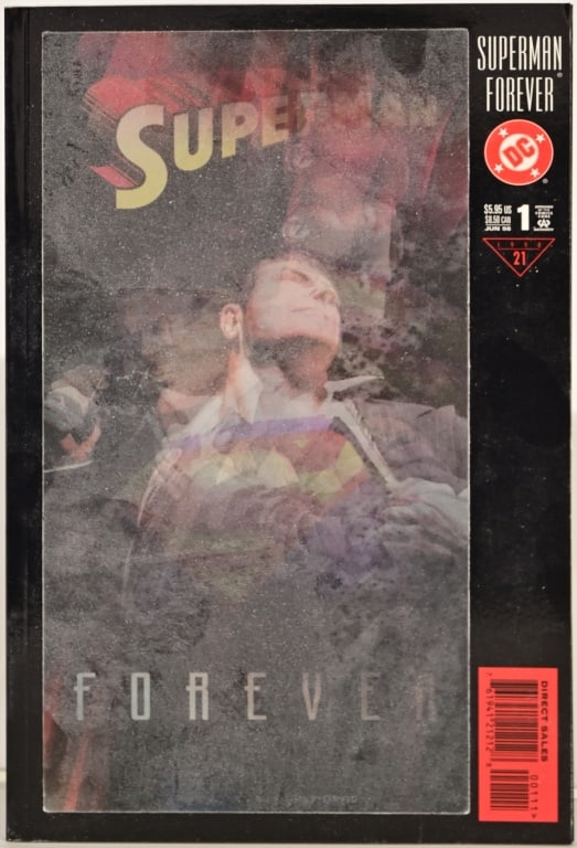 DC Comics Superman Forever 1 Hologram Cover (1 of 9)