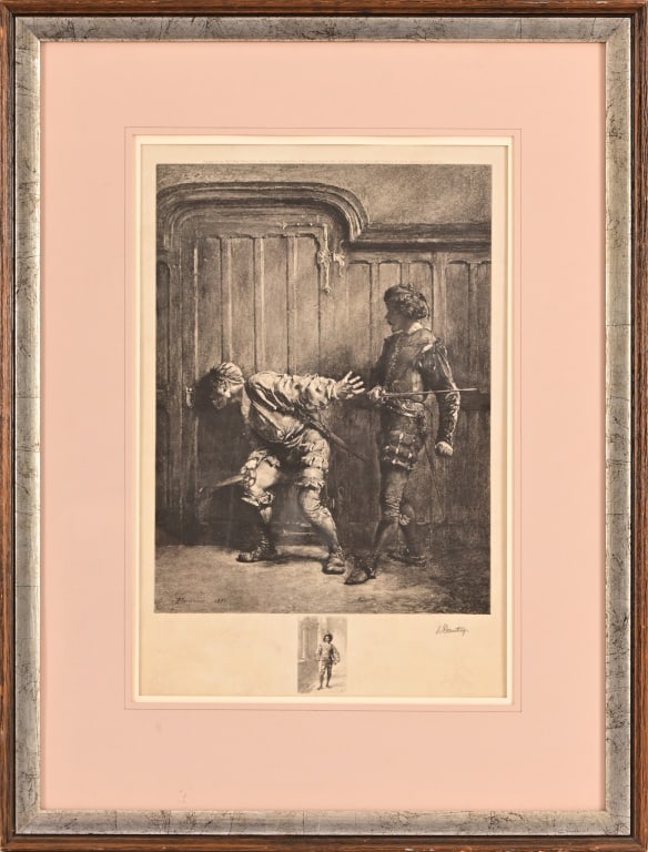 L Dantrey Engraving of Dual (1 of 3)