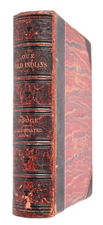Our Wild Indians By Col. Richard Irving Dodge 1882: First edition copy of a scarce book.