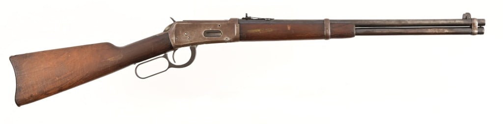 Winchester Model 1894 SRC 25-35 WCF: S/N 801641. Round 20" barrel.