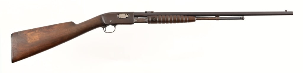 Remington Model 12 Pump Action .22 S/L/LR: Serial 785608. 22" barrel.