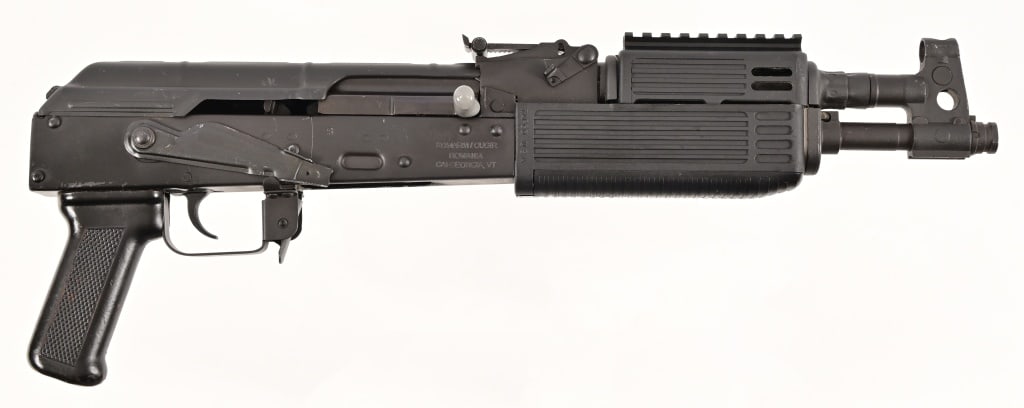 Century Arms/Romarm Draco Semi-Auto 7.62x39 Pistol: S/N DC-8554-11RO. Very good condition. No magazine. Modern