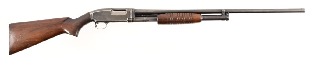 Winchester Model 12 Pump Action 20GA Shotgun: S/N 1580366. Chambered for 2 3/4" shells, 28" barrel, wood stock. Modern