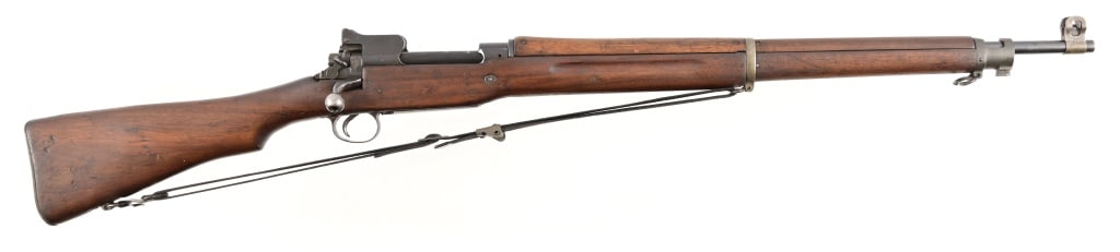 Remington Model 1917 .30-06 Rifle: Serial 245309, 26" barrel. Marked with R 3-18 with flaming bomb on barrel.