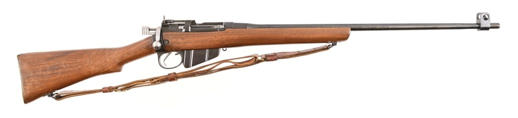 Sporterized No. 4 MK 1 Enfield .303 Rifle: Serial AO15114. 25 1/4" barrel.