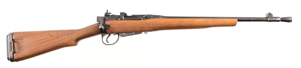 Sporterized No. 4 Enfield .303 Rifle: Serial BB2770A. 20 1/2" barrel.