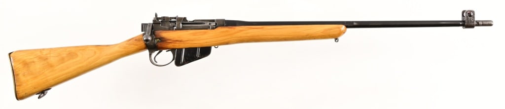 Sporterized Enfield No. 4 MK 1 .303 British Rifle: Serial PC23565. 25" barrel. Modern.